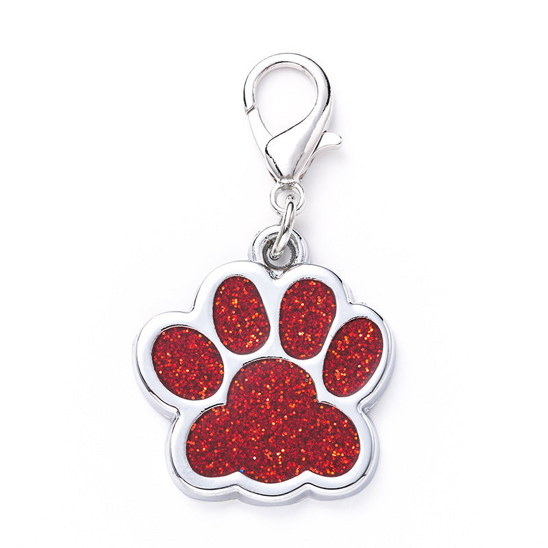 Footprint Engraving Dog Tag