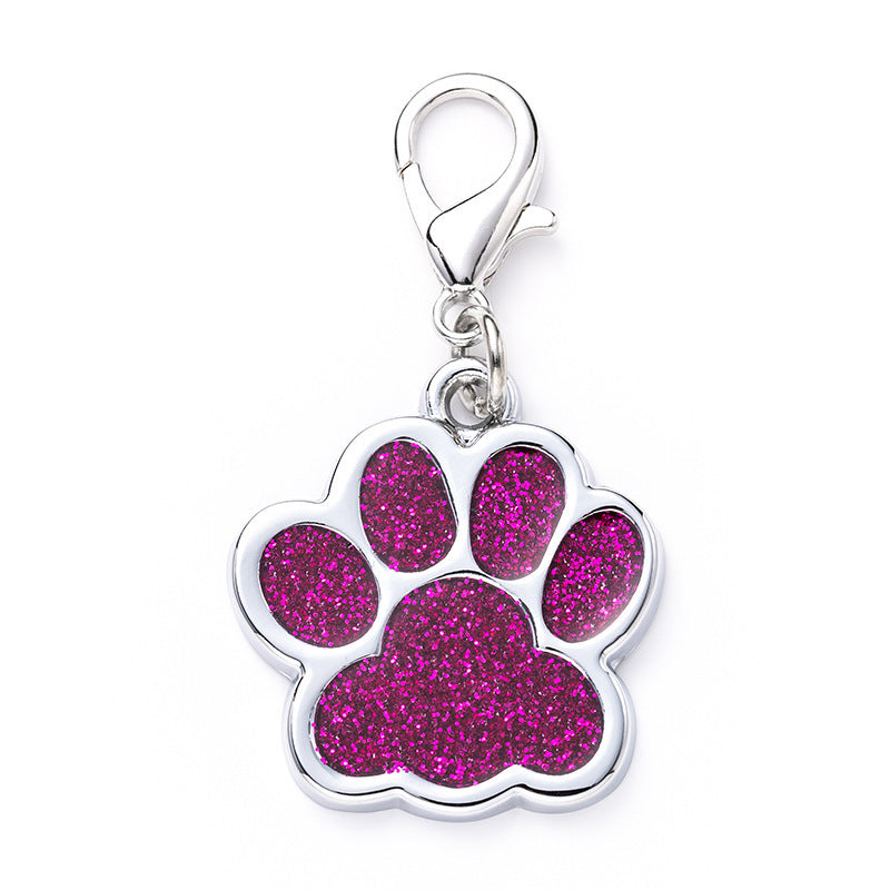 Footprint Engraving Dog Tag