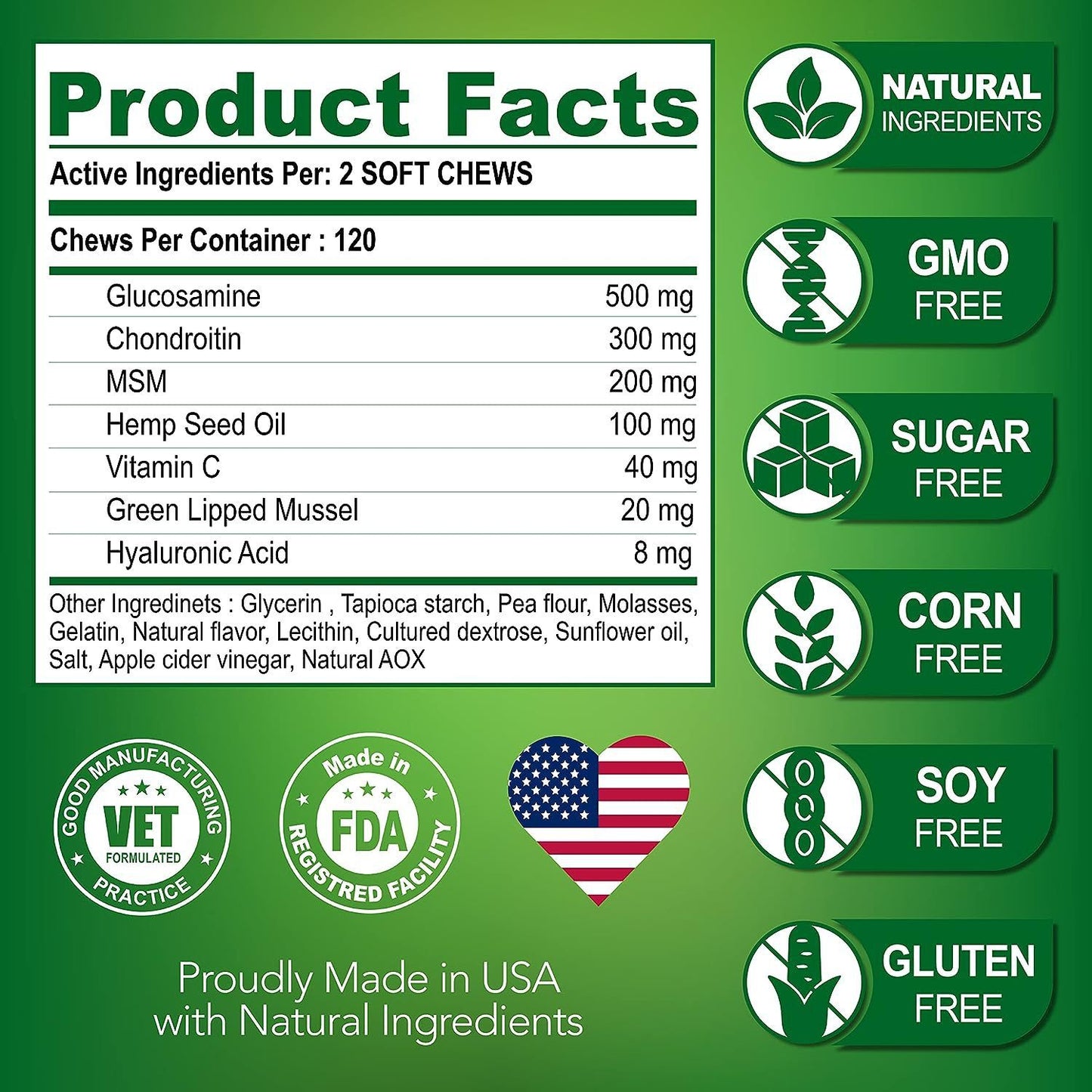 Pet Supplement Chondroitin