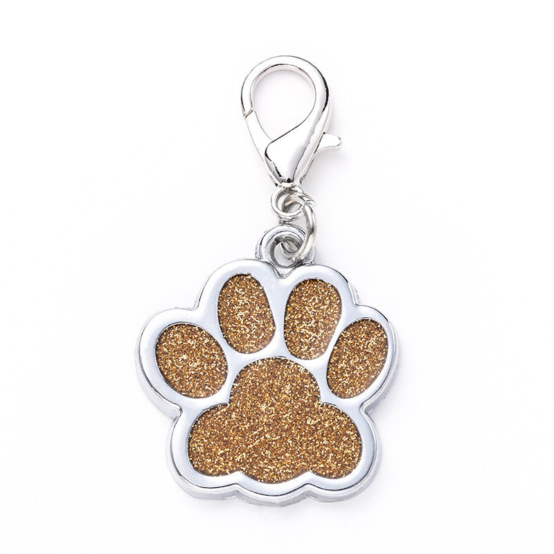 Footprint Engraving Dog Tag