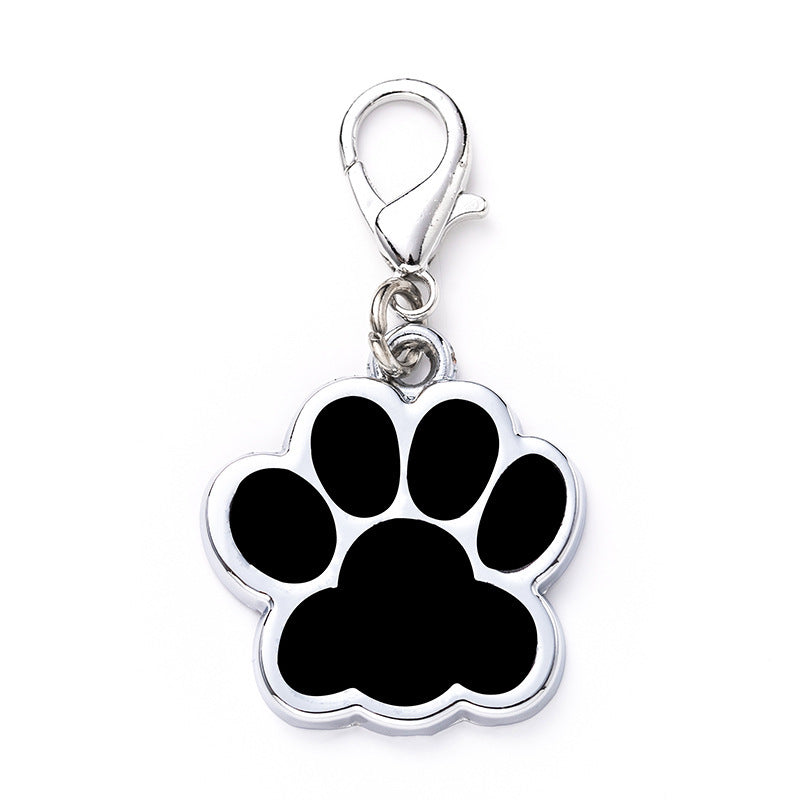 Footprint Engraving Dog Tag